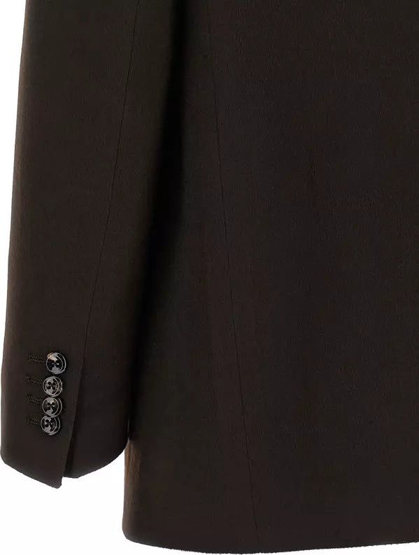 Tagliatore Jasmine Cashmere Blazer Brown