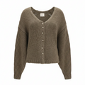 Khaite Cashmere Cardigan Artichoke