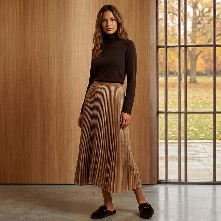 Max Mara Saluto Turtleneck Brown
