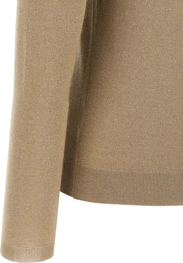 Brunello Cucinelli Cashmere Sweater Tan