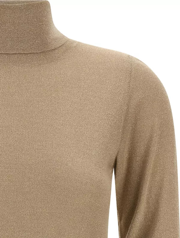 Brunello Cucinelli Cashmere Sweater Tan