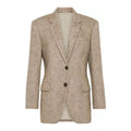 Brunello Cucinelli Monili Embelleshed Cashmere Blazer