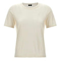 Kiton Cashmere and Silk T-shirt White